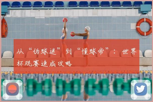 从“伪球迷”到“懂球帝”：世界杯观赛速成攻略